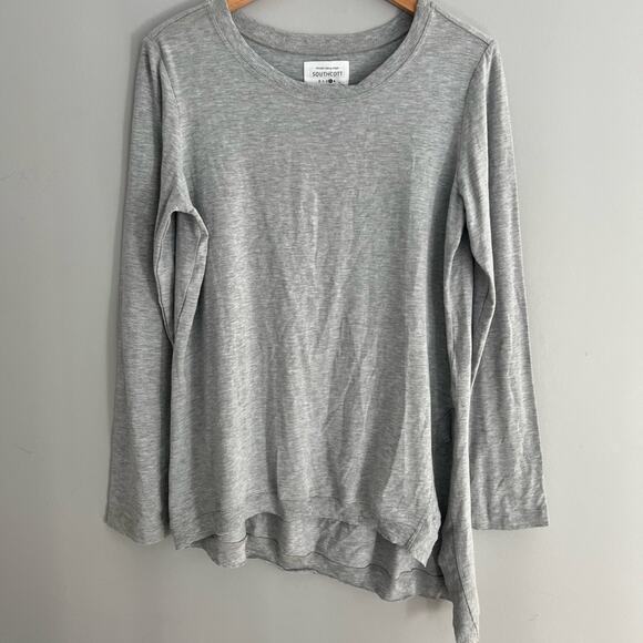 SOUTHCOTT To The Point Asymmetrical Long Sleeve Shirt NWT Size 3 - Picture 8 of 13